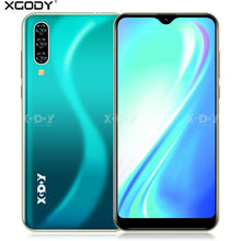 Load image into Gallery viewer, Xgody Note 7 2GB 16GB Smartphone 6.26&#39;&#39; Water Drop HD Screen MTK6580 Quad Core Android 9.0 Face unlock 2800mAh 3G Mobile Phone